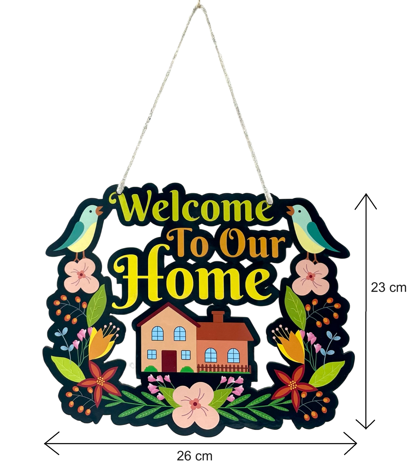 The Weaver's Nest "Welcome Home" Plaque