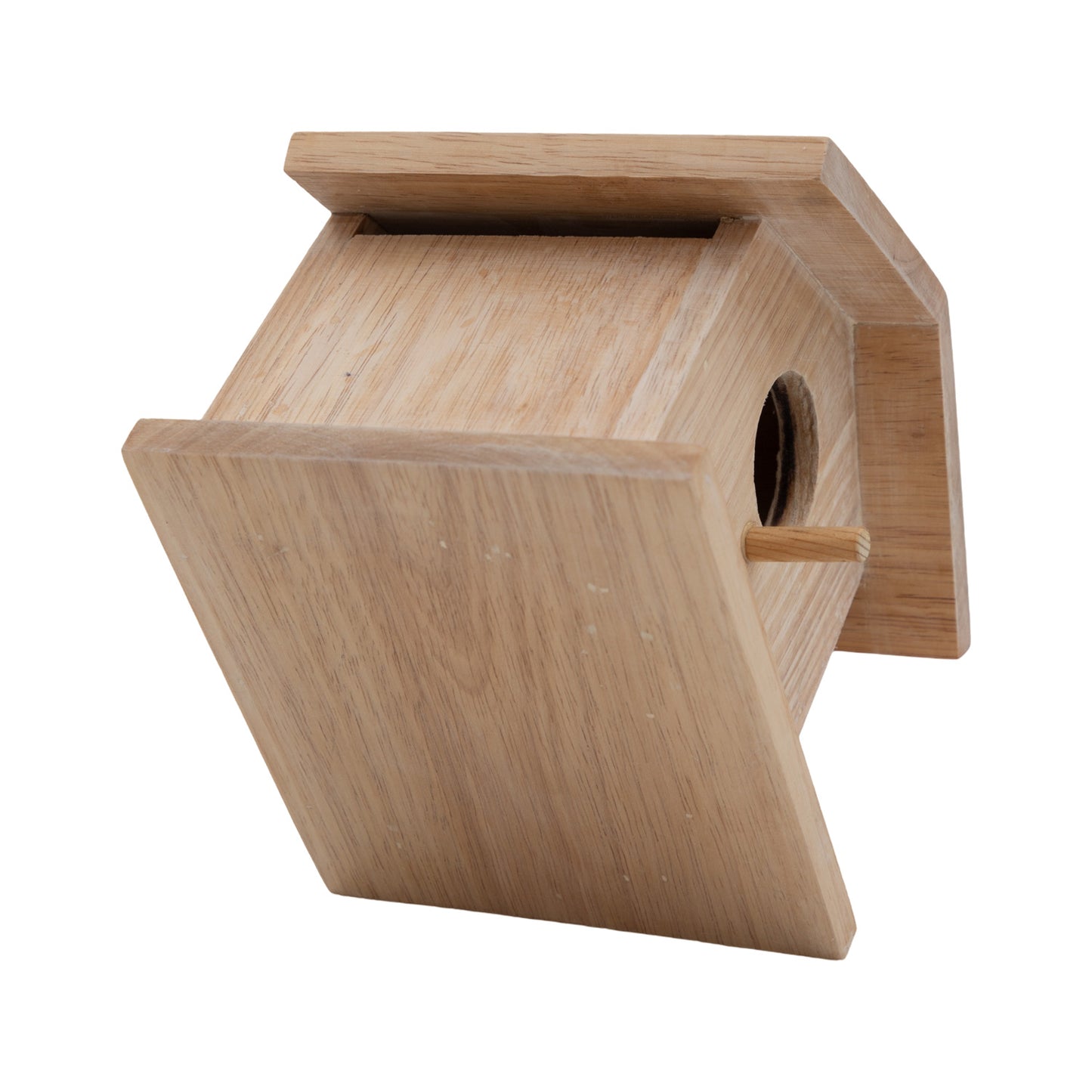 The Weaver's Nest Hut Shaped Pine Wood Bird House -1