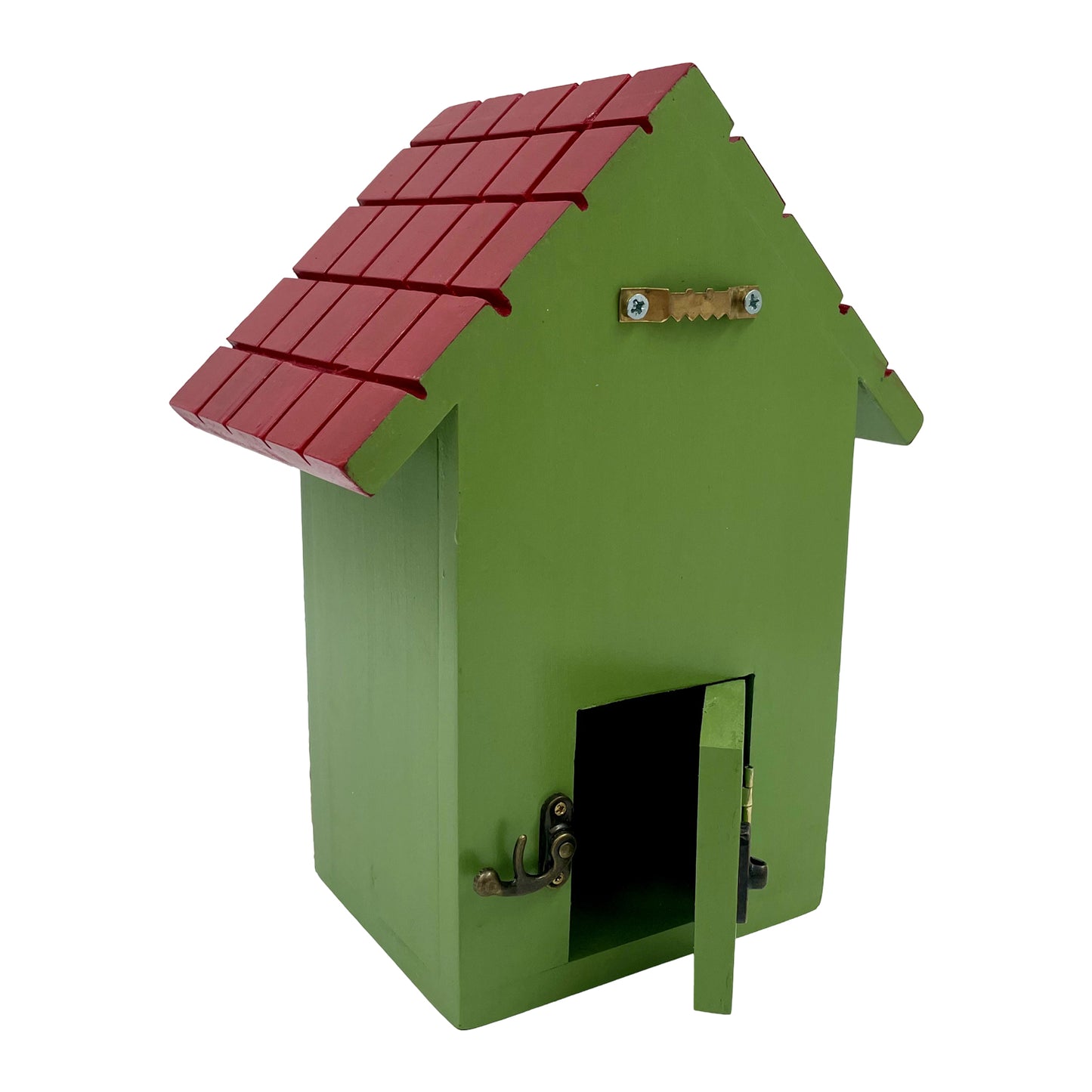 The Weaver's Nest Floral Meadows with Poppies Bird House