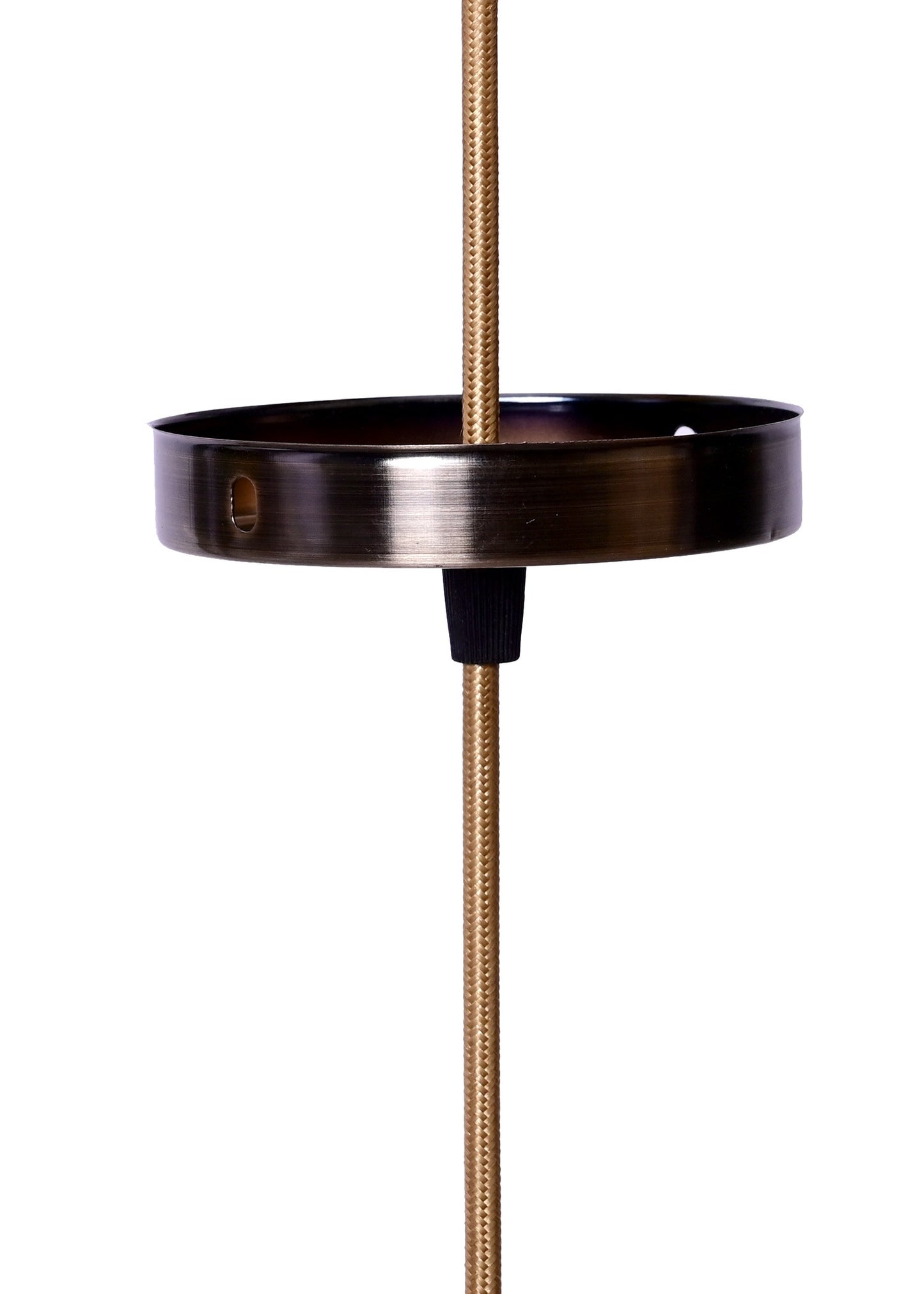 The Weaver's Nest Wood & Cane Hanging Light/Lamp