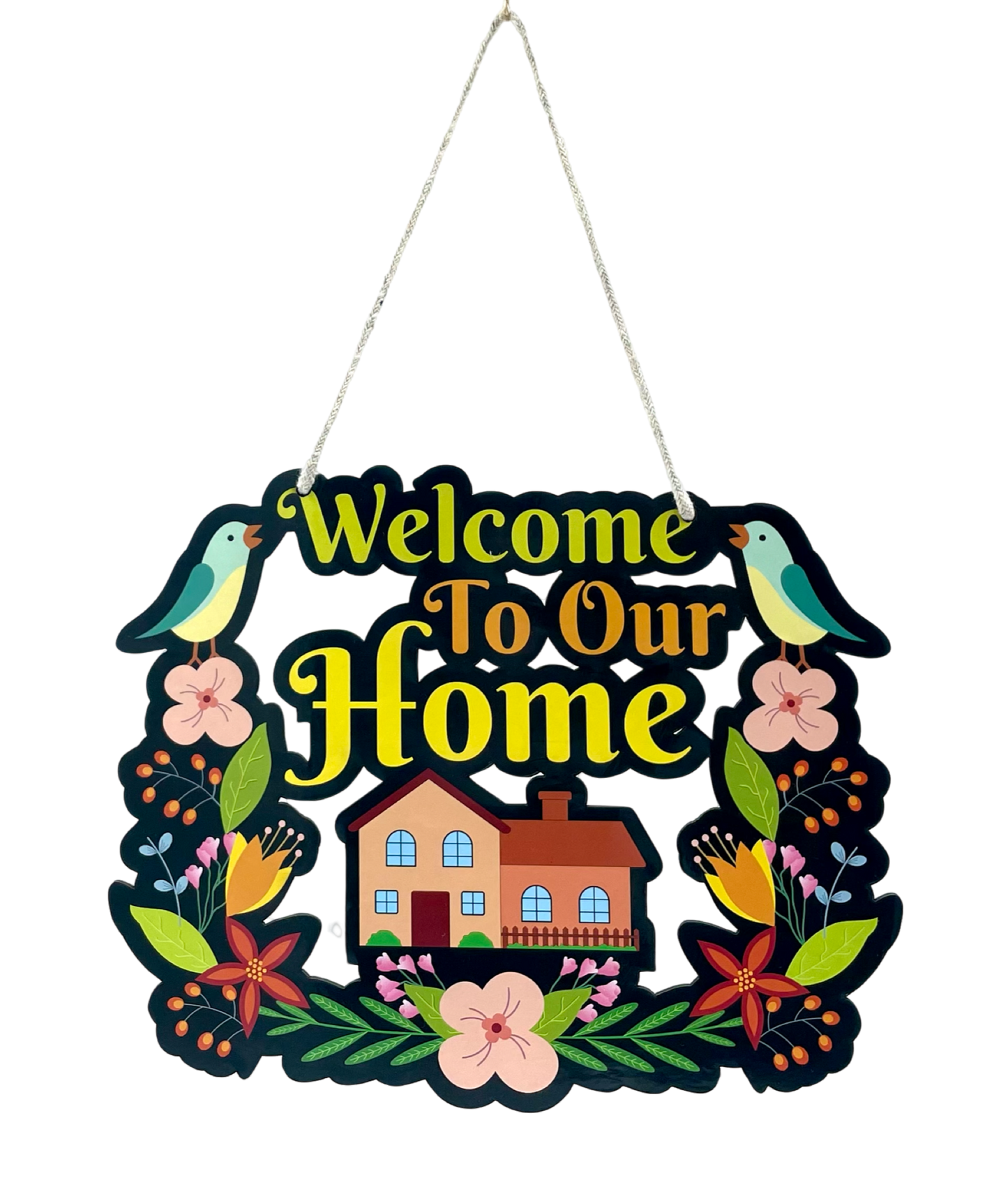 The Weaver's Nest "Welcome Home" Plaque