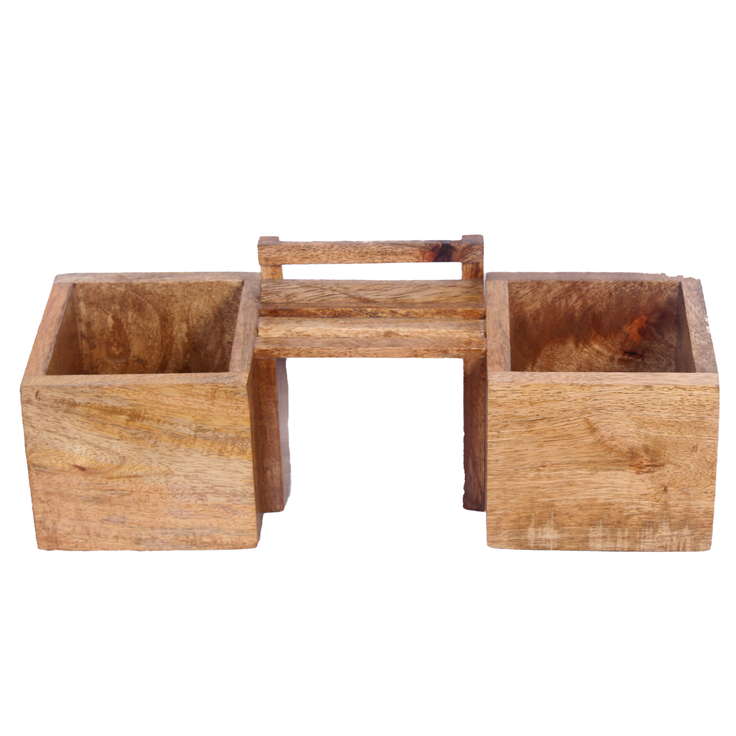 The Weaver’s Nest Boy & Girl Wooden Bench Planter