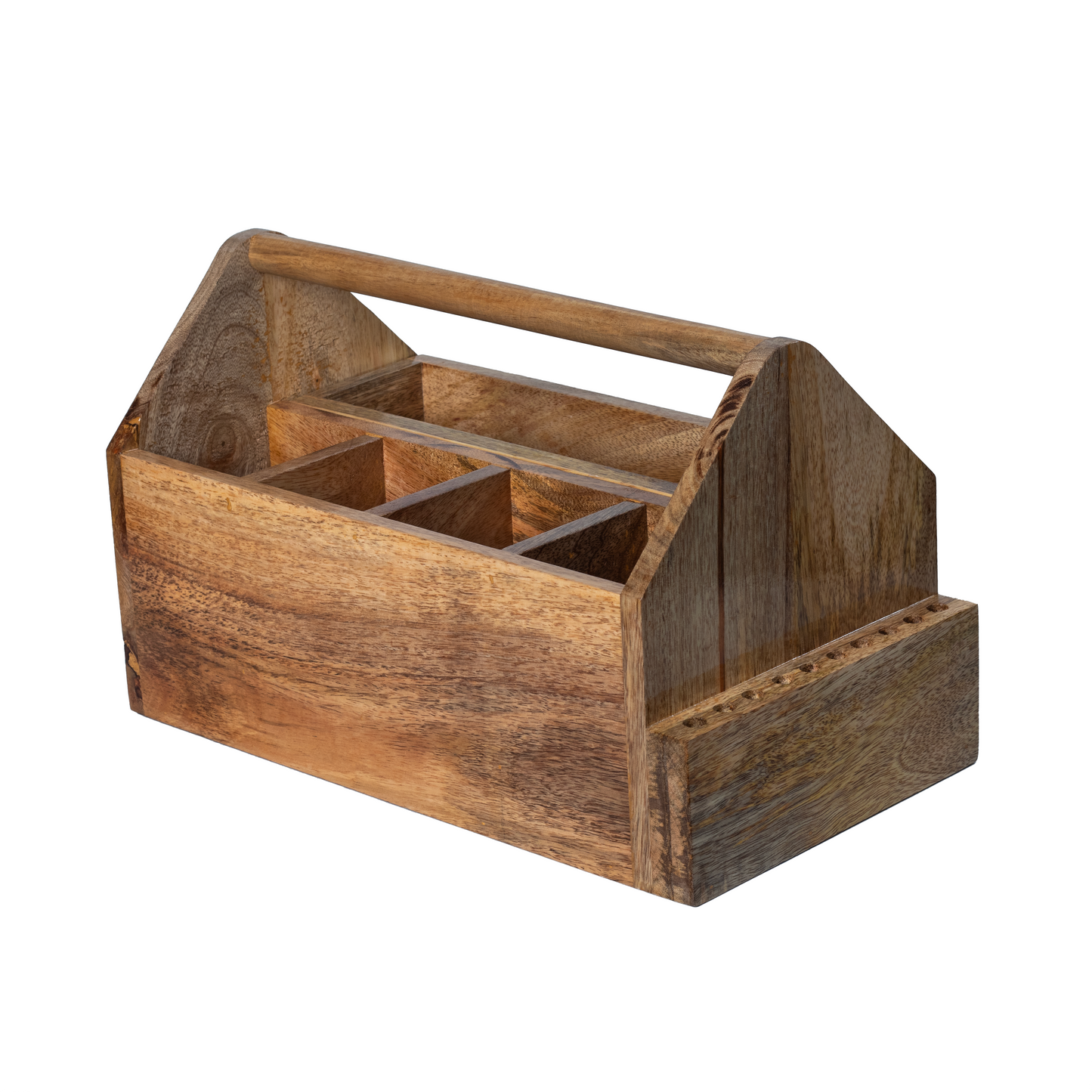 The Weaver's Nest Wooden Tool Box Organizer