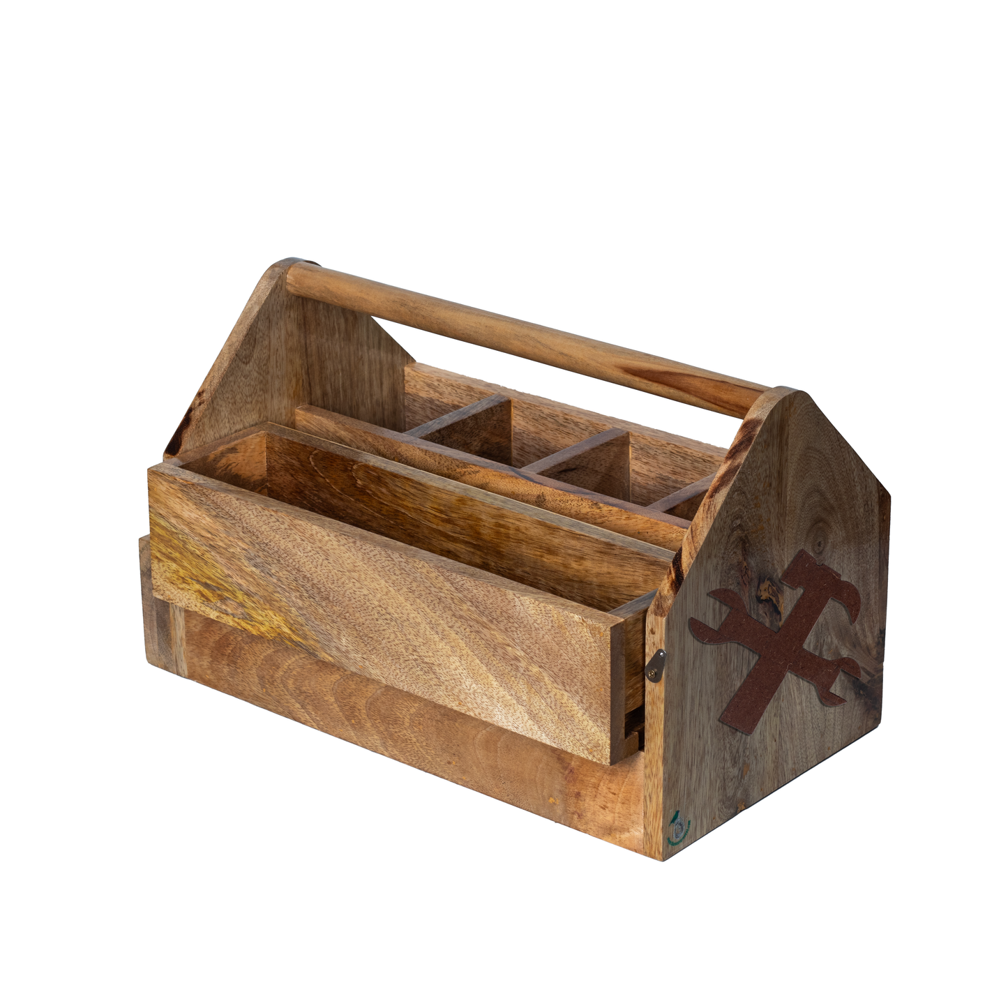 The Weaver's Nest Wooden Tool Box Organizer