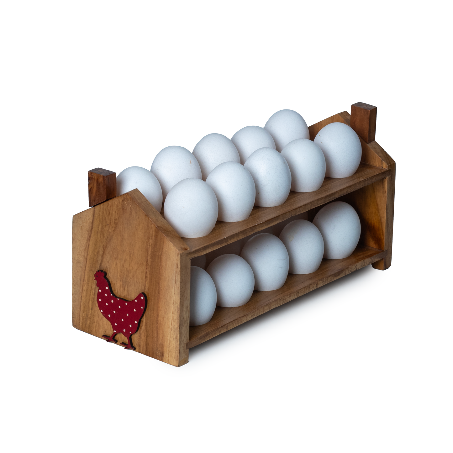 The Weaver's Nest Wooden Egg Organizer / Egg Storage