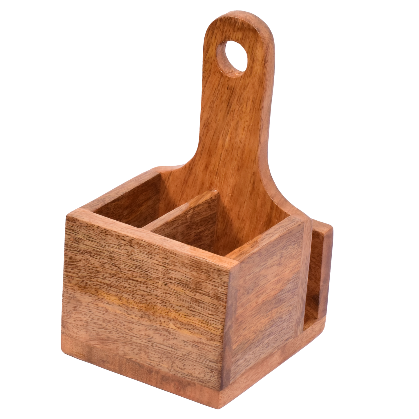 The Weaver's Nest Spoon Stand Cutlery Holder with Napkin Holder / Table Organizer for Dinning Table and Kitchen