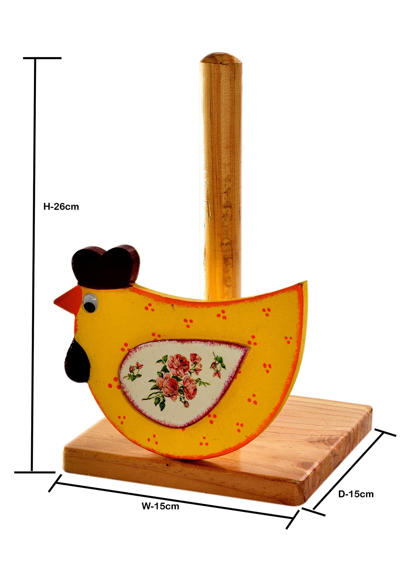 The Weaver's Nest Hen Kitchen Towel Holder