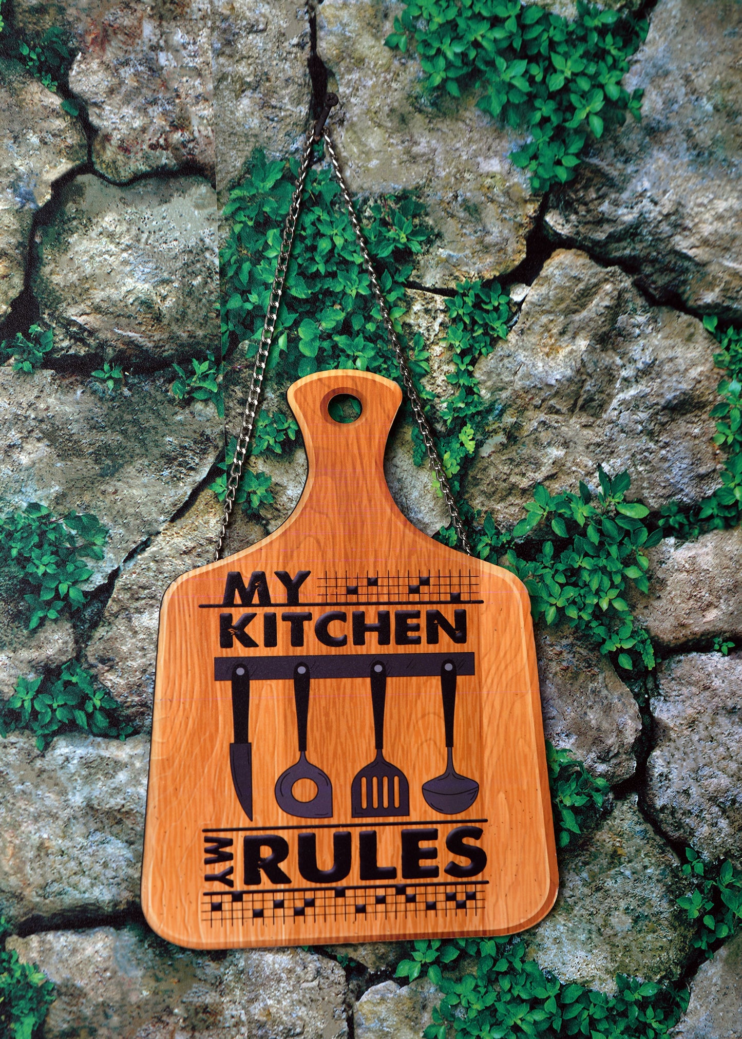 The Weaver's Nest "My Kitchen Rules" Plaque