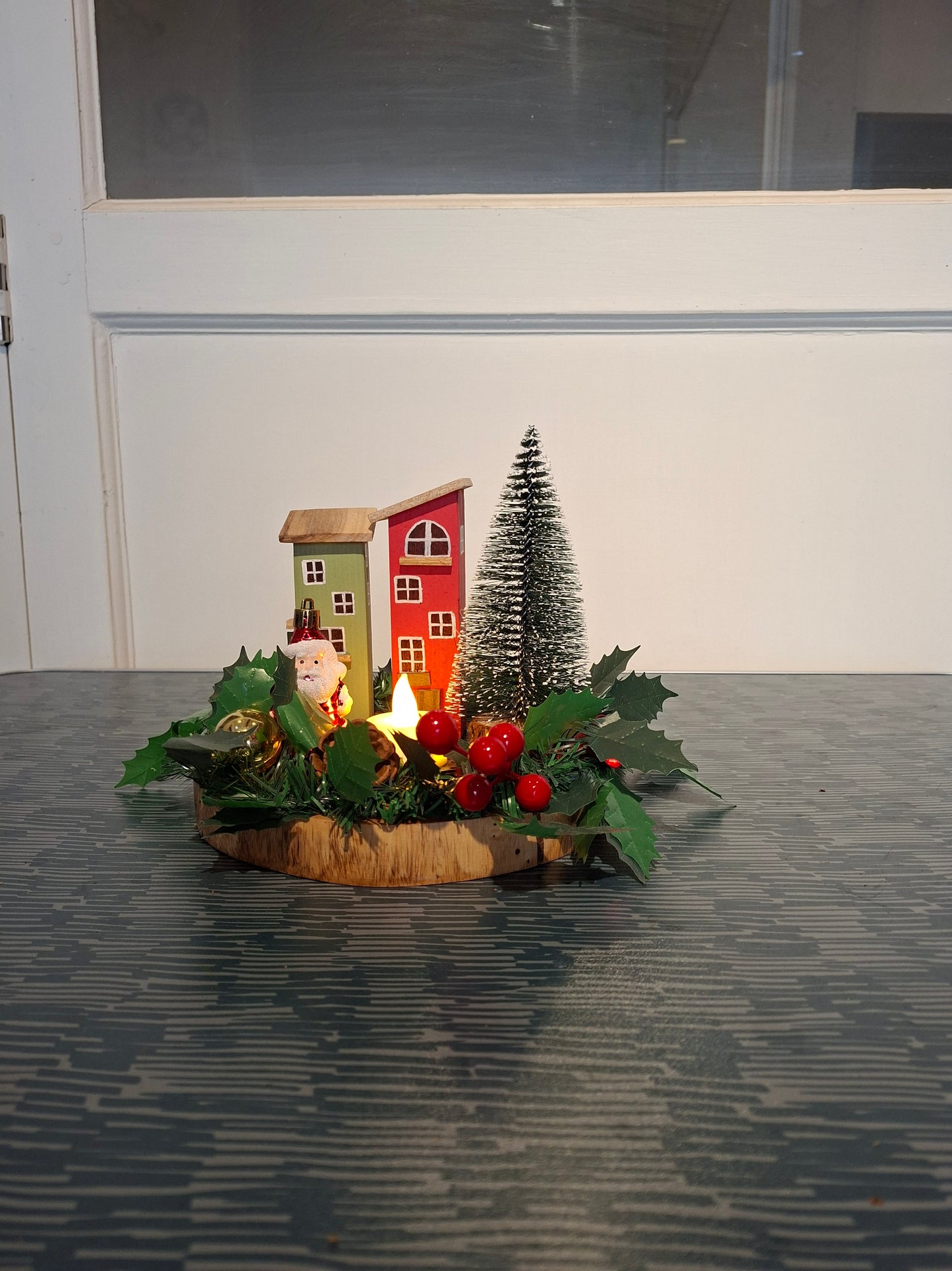 The Weaver's Nest Vintage Double House Candle Decor | Christmas Special