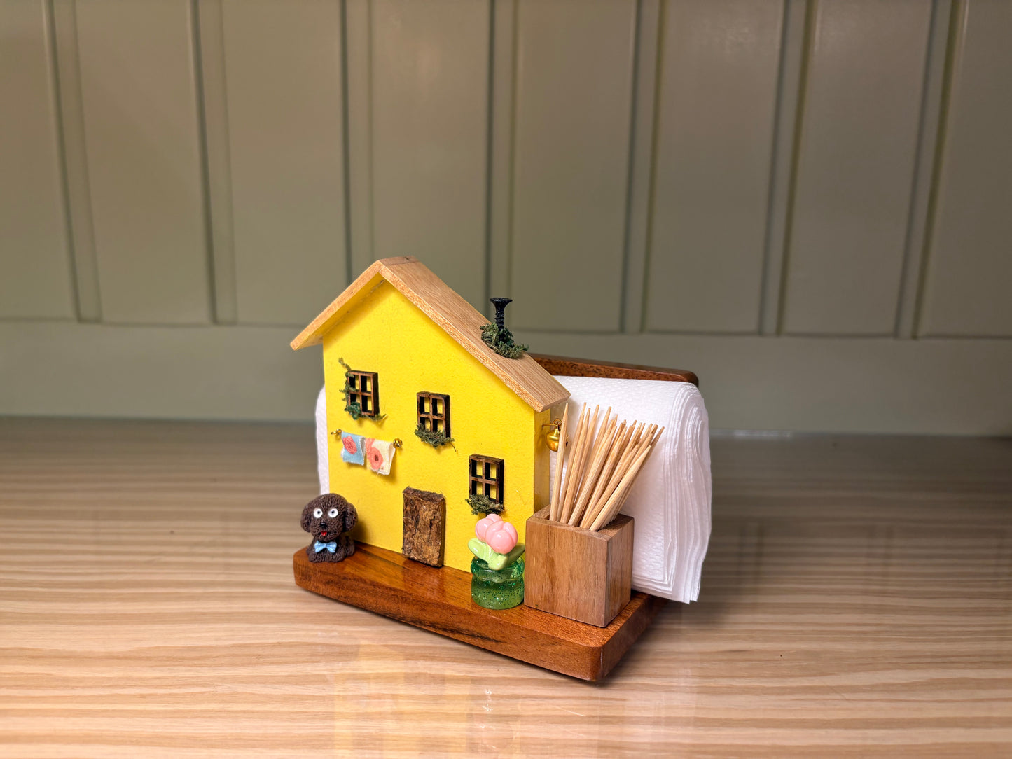 Toothpick and Napkin Holder