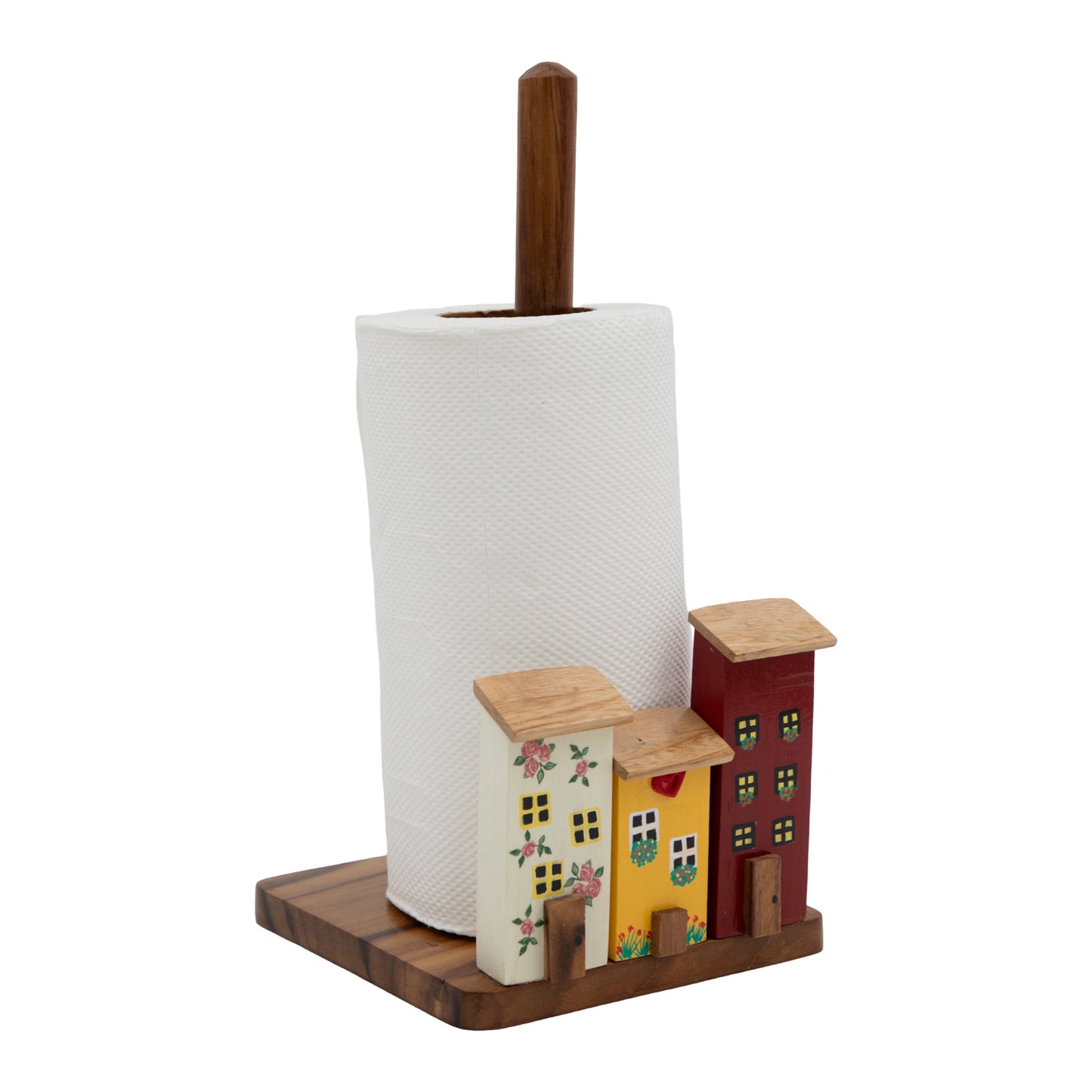 The Weaver's Nest Houses in a Row Kitchen Towel Holder