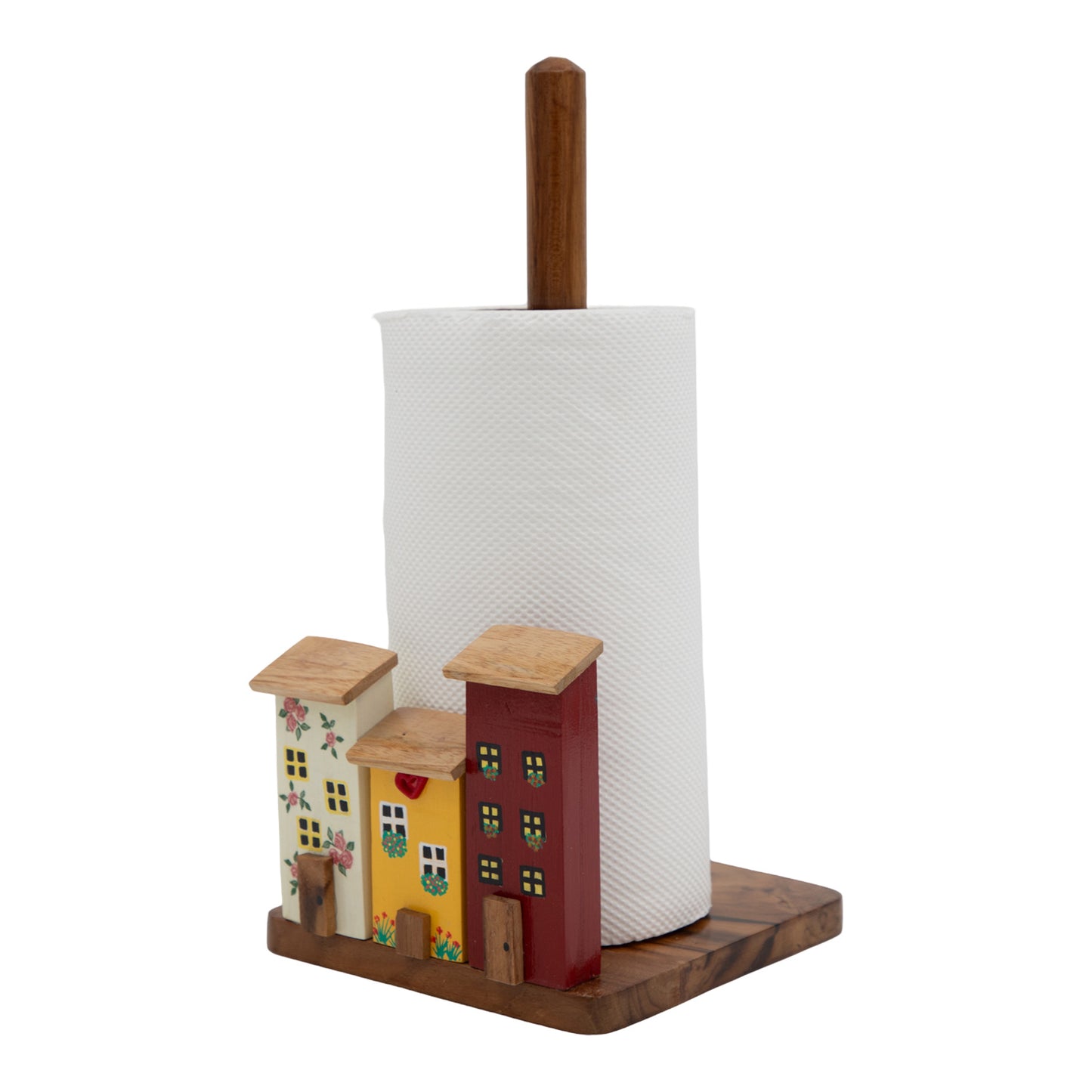 The Weaver's Nest Houses in a Row Kitchen Towel Holder