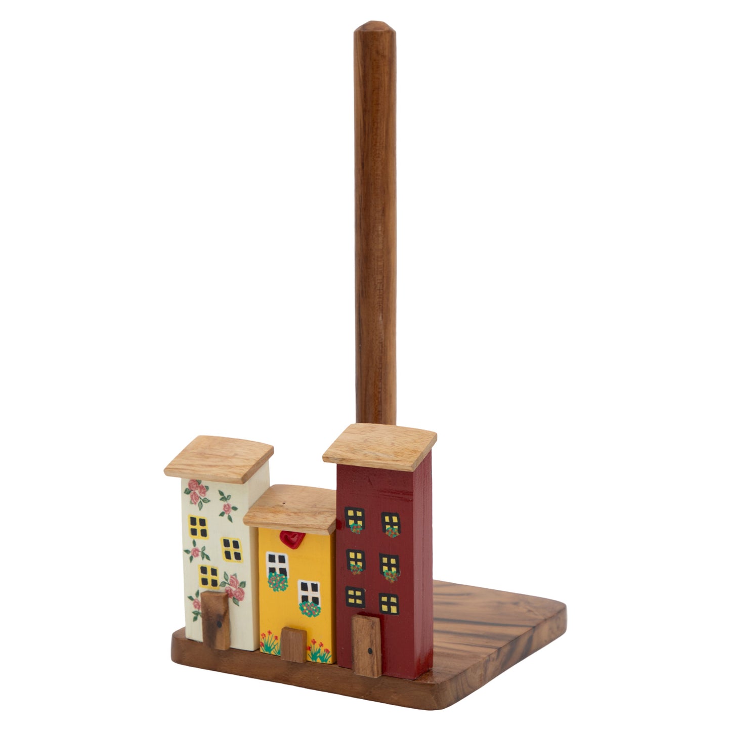 The Weaver's Nest Houses in a Row Kitchen Towel Holder