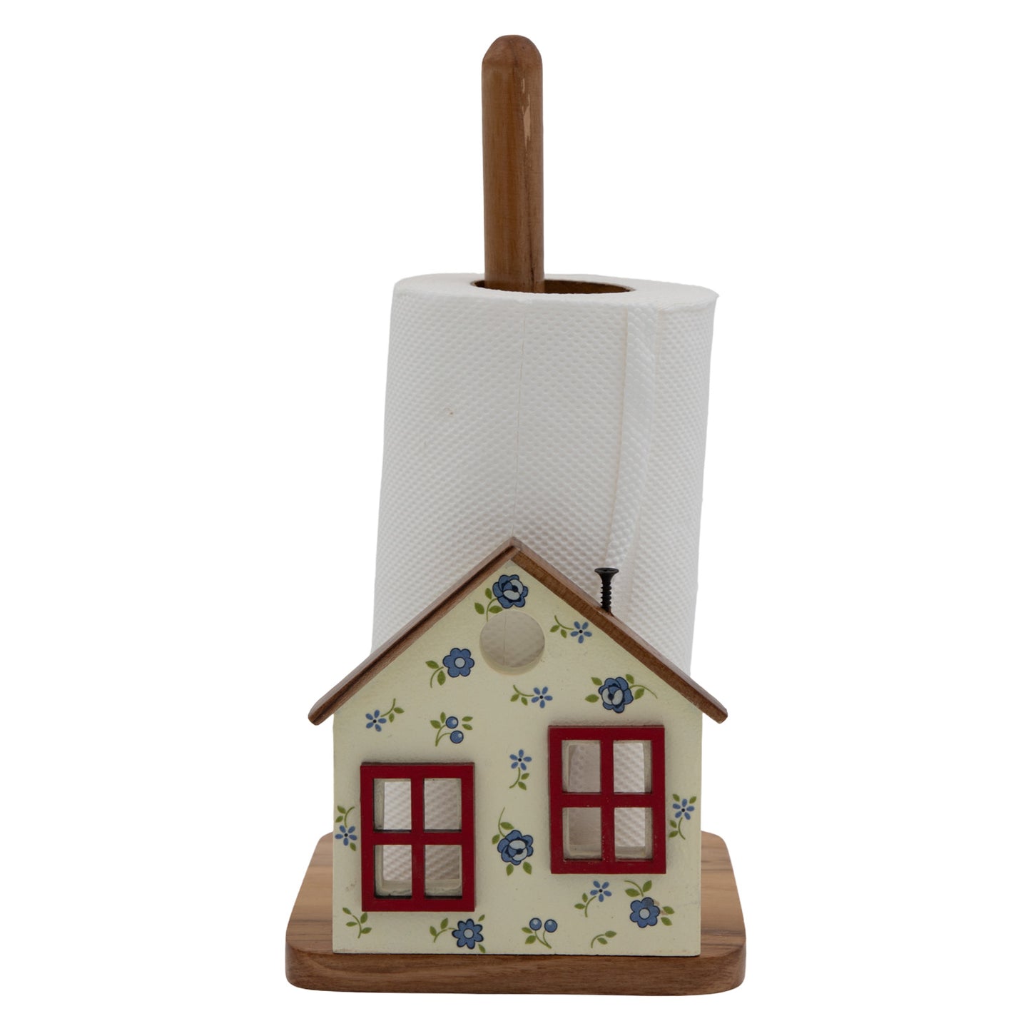 The Weaver's Nest Floral House Kitchen Towel Holder