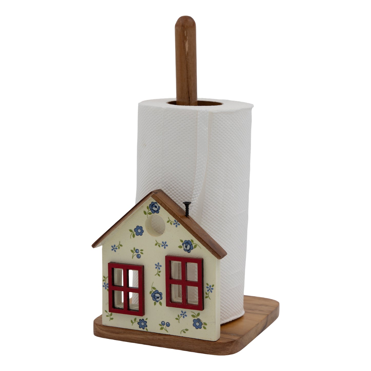 The Weaver's Nest Floral House Kitchen Towel Holder