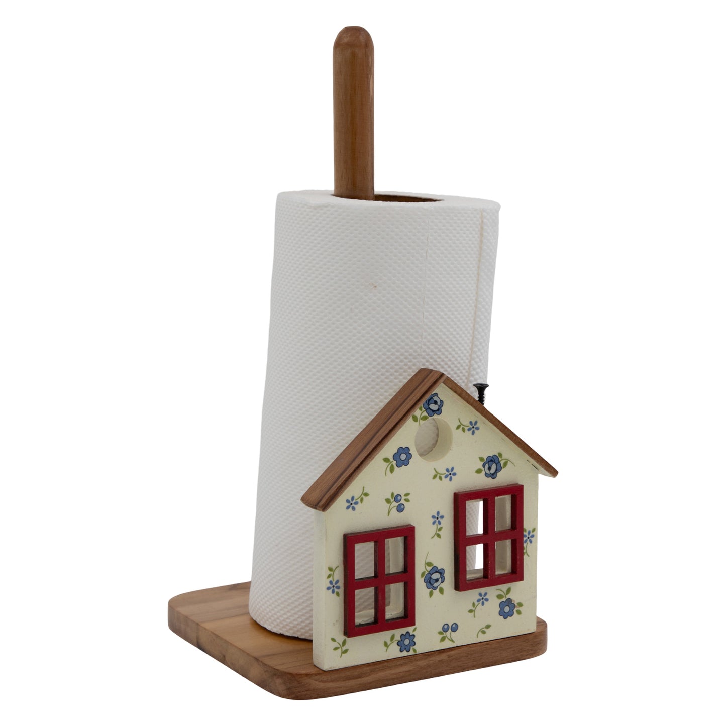 The Weaver's Nest Floral House Kitchen Towel Holder
