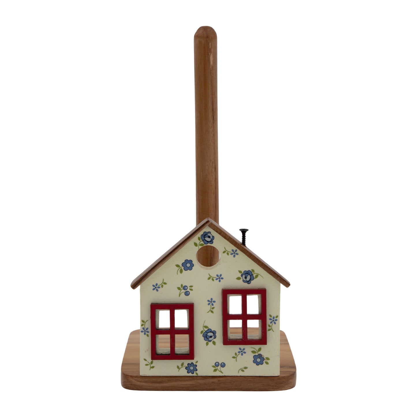 The Weaver's Nest Floral House Kitchen Towel Holder