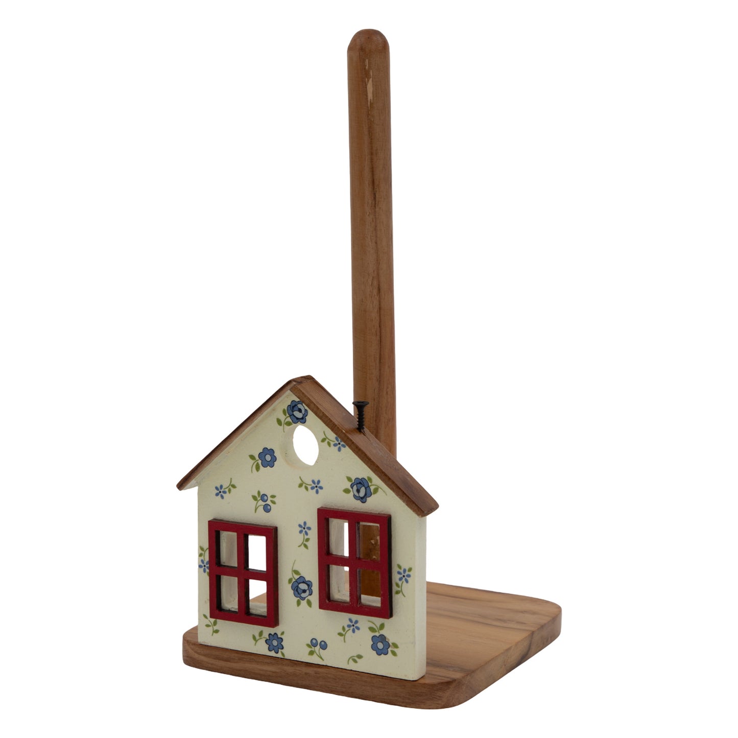 The Weaver's Nest Floral House Kitchen Towel Holder