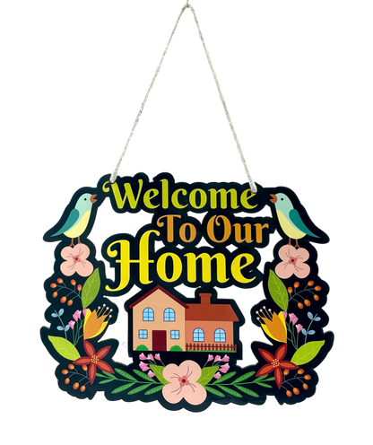 The Weaver's Nest "Welcome Home" Plaque