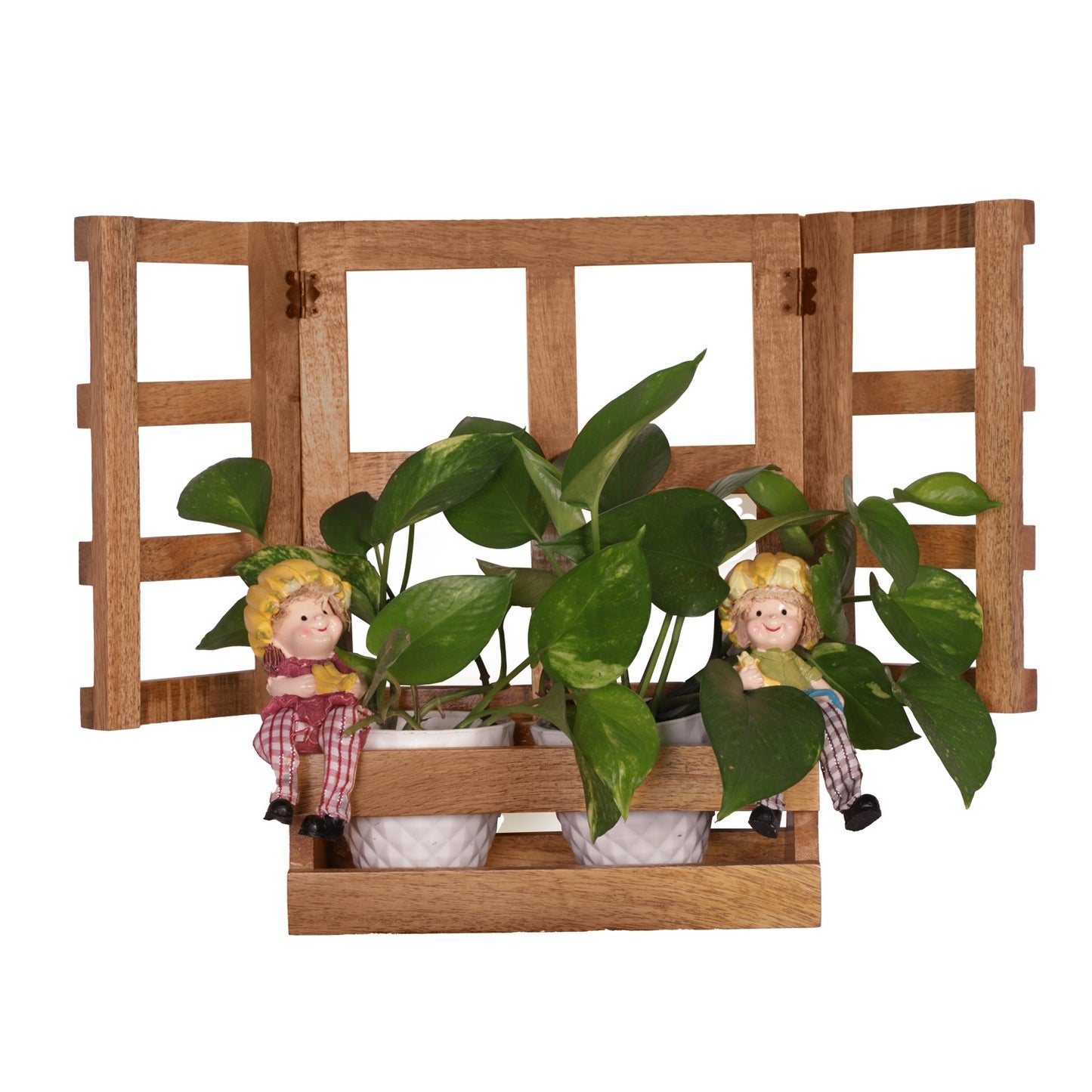 The Weaver’s Nest Wooden Window Planter