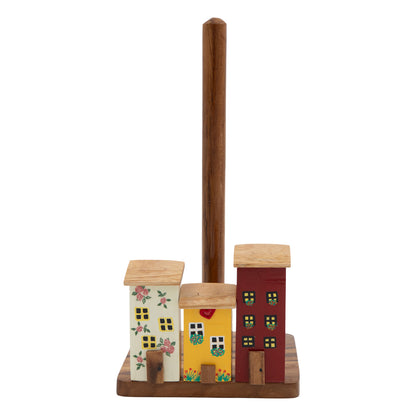 The Weaver's Nest Houses in a Row Kitchen Towel Holder