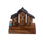 Rustic Houses in a Row Mobile Holder