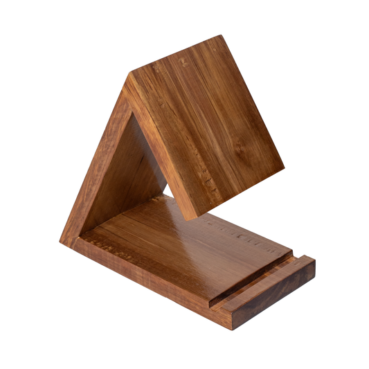 Wooden Book Holder Triangle Bookstand, Triangle Book Holder, Nightstand Bookmark, Rustic Bookstand, Gift for Book Lover, Tabletop Bookstand, Office Decor