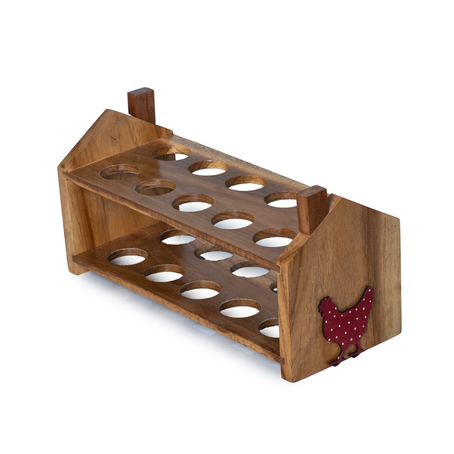 The Weaver's Nest Wooden Egg Organizer / Egg Storage