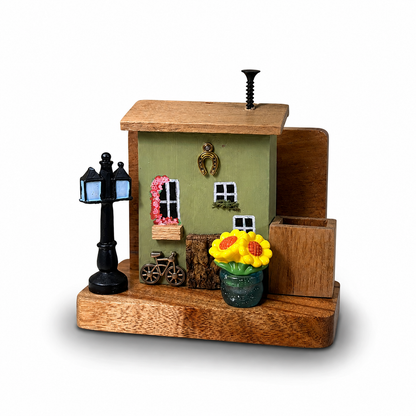 Green Country Cottage Napkin and Toothpick Holder