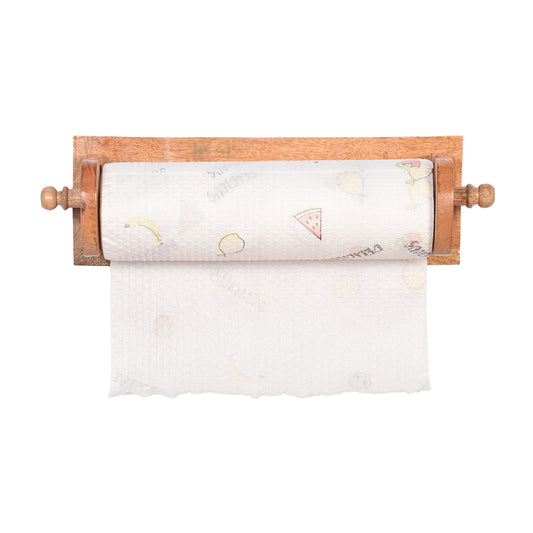 The Weaver's Nest Wooden Towel Holder/Rack for Kitchen, Restaurants, Hotels and Washroom