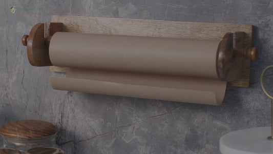 The Weaver's Nest Wooden Towel Holder/Rack for Kitchen, Restaurants, Hotels and Washroom
