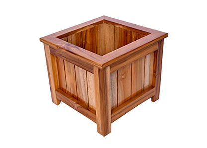 The Weaver's Nest Wooden Planter Box, Pot Holder for Home, Restaurants, Hotels, Garden, Balcony, Patio