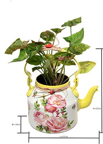 The Weaver's Nest Beautifully Hand Crafted Kettle Planter