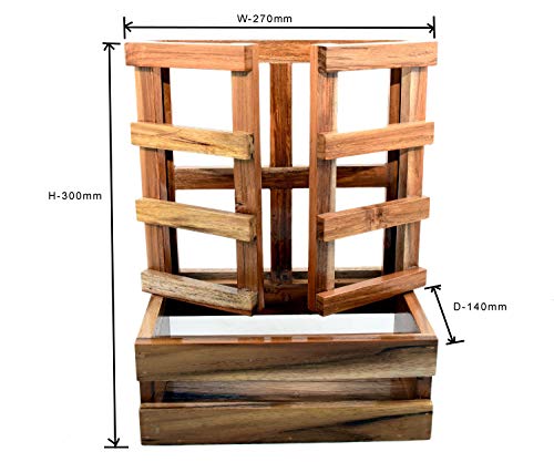 The Weaver’s Nest Wooden Window Planter