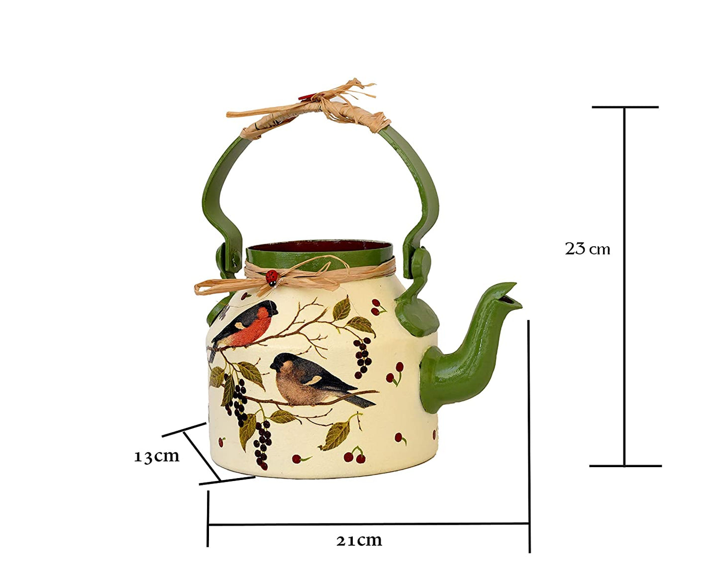 The Weaver's Nest Beautifully Hand Crafted Kettle Planter