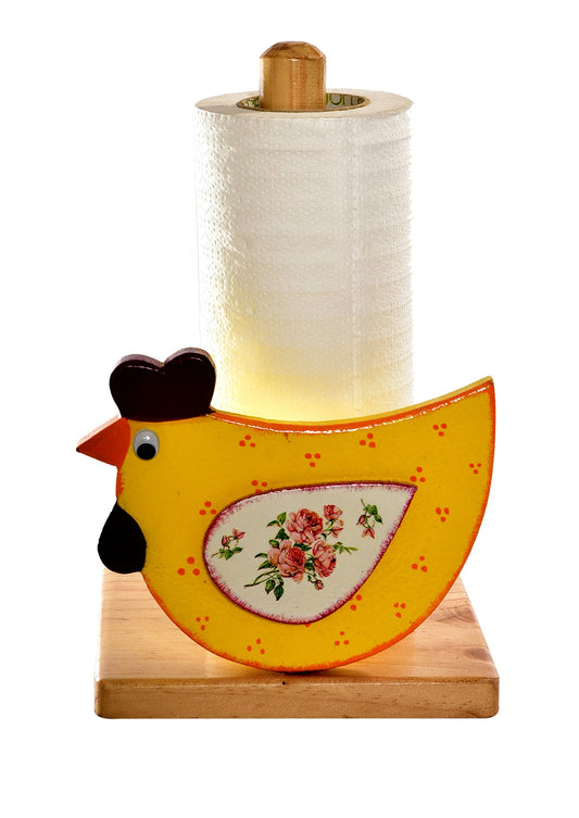 Hen Kitchen Towel Holder - The Weaver's Nest