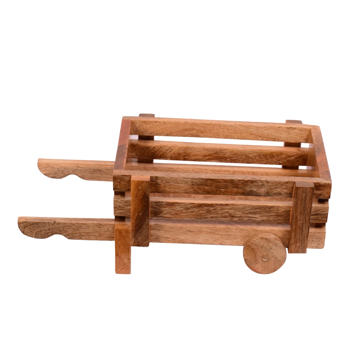 The Weaver's Nest Solid Wood Table Utility Cart