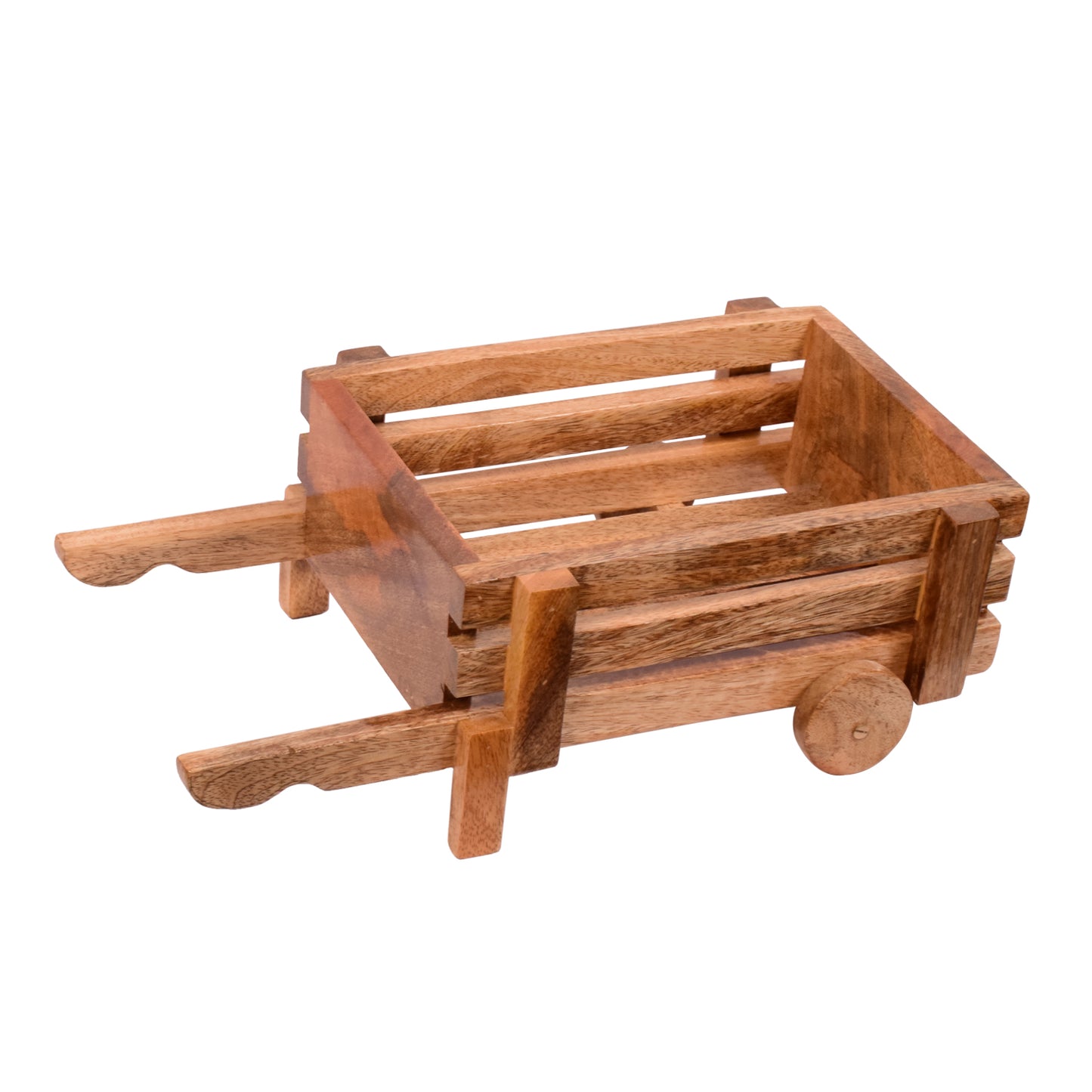 The Weaver's Nest Solid Wood Table Utility Cart